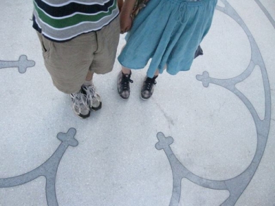 we stood there for a while