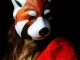 I have red hair and a face of a Red Panda 
