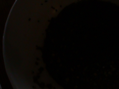 This picture was taken with a blindfold on