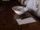 My mom took the liberty of covering the food up.