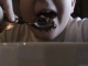 up to the mouth