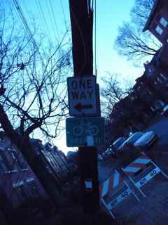 Broken one way Broken one way