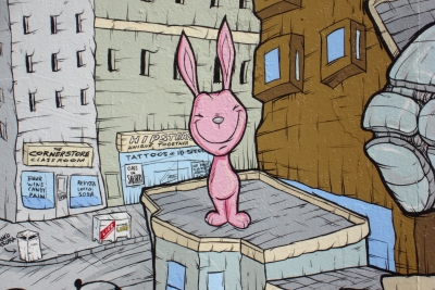 pretty non-kitty, jumpin rooftops in chi city