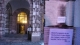Collumn of the entrance to the bavarian higher regional court.