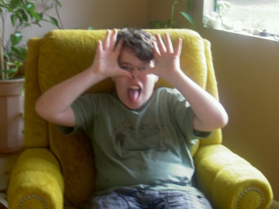 My darling kid brother