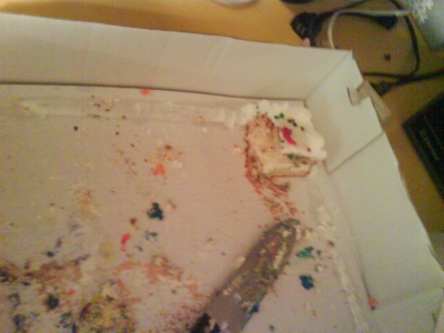 the last cake...