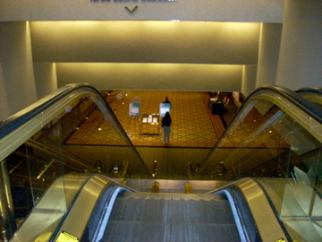 Down the first Escalator Down the first Escalator