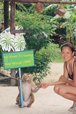 Me, Isa and Tommy with the monkey.jpg