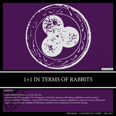 1 + 1 in terms of rabbits