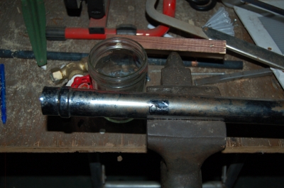One vac tube, post cutting.