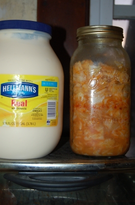Mayonnaise and Kimchee