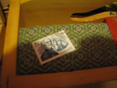 Russian stamp.