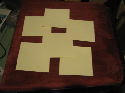 Structure is an origami box.