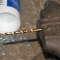 The drill bit.