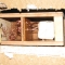 Final placement for diorama in wall.