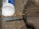 The drill bit.