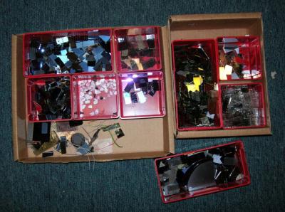 Silicon pieces Silicon pieces