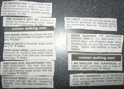 Personal Ads 1