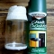 A Smucker's jar and some paint