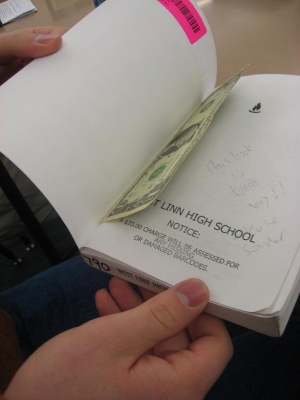 It appears to be a dollar, captain.