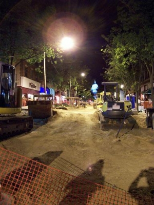 State Street construction