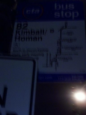 Kimball bus stop