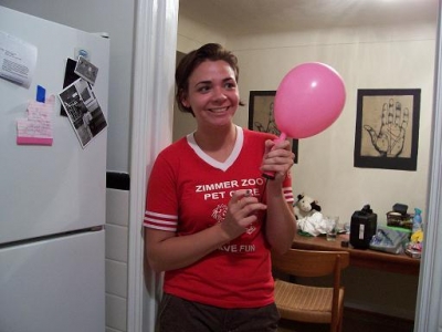 demonstrating the pump