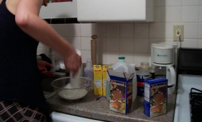 The Minx adds cornstarch