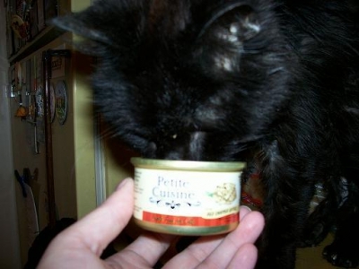 making sure the can is empty