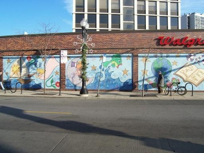 mural on Broadway
