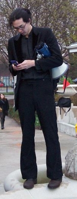 Dax gets a call - from the chasers already in the field!