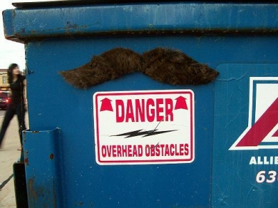 really big dumpster?