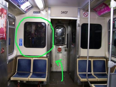 CTA train car