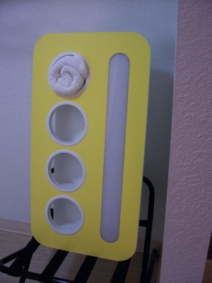 ugly yellow towel thing