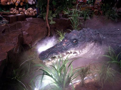 animatronic alligator