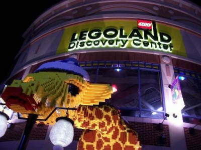 made of Legos!