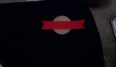 ribbon glued on ribbon glued on