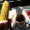 mmm, peanut butter and corn!