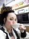 Delicious tea...erm...apple juice.